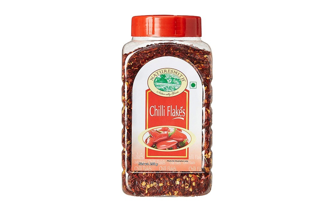 NatureSmith Chilli Flakes    Plastic Jar  250 grams